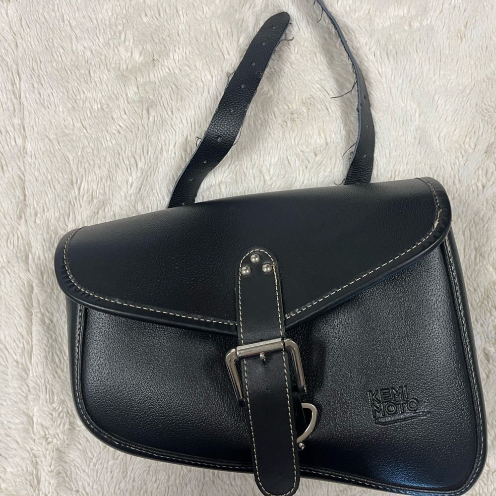 Kemi  Moto Black Leather